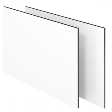 Blauwschild ACP Print 3050mm x 1500mm x 3mm PE White 0,20mm - op maat met rest